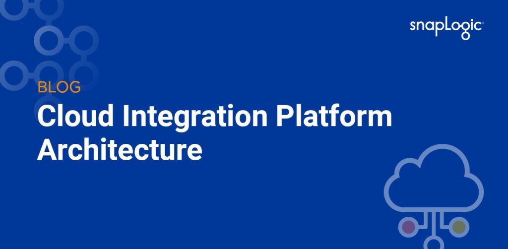 Cloud Architecture de la plate-forme d'intégration