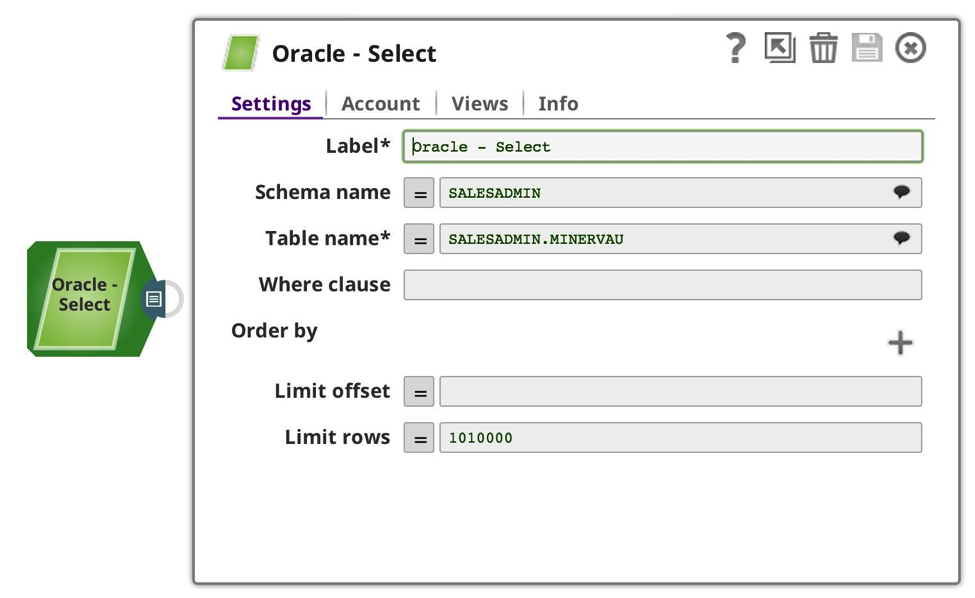 Oracle auswählen