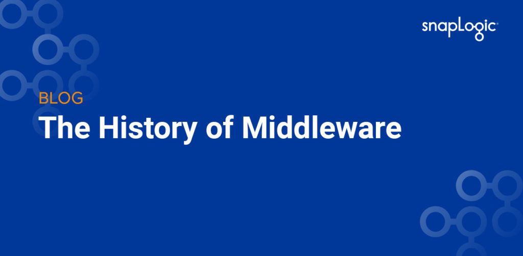 Die Geschichte der Middleware
