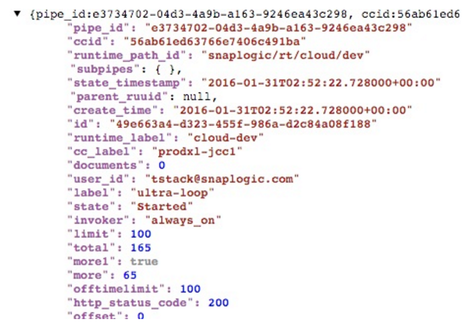 ligne de conduite snaplogic_pipeline