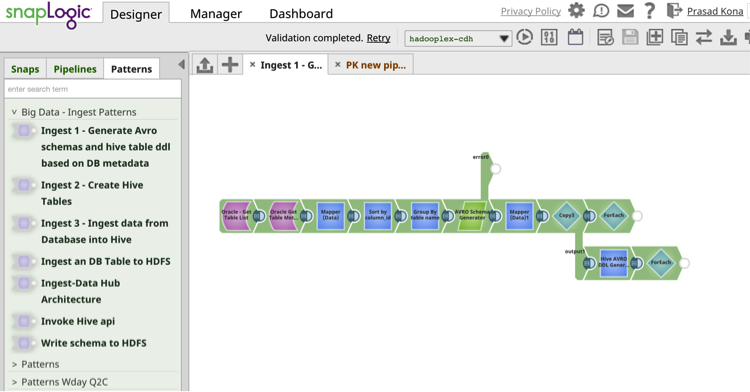 snaplogic patterns