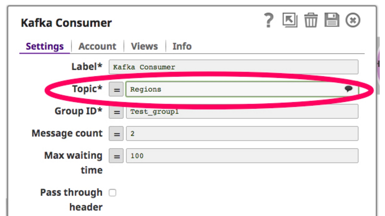 SnapLogic-Kafka-Verbraucher