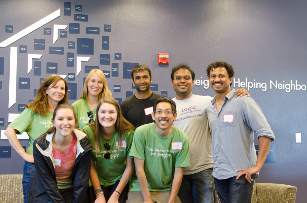 The team at the Samaritan House office in San Mateo, CA