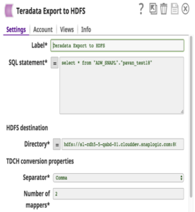 terradata-export