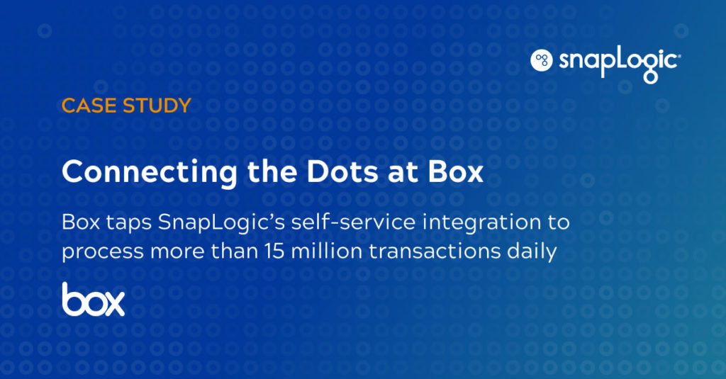 Connecting the Dots at Box case study