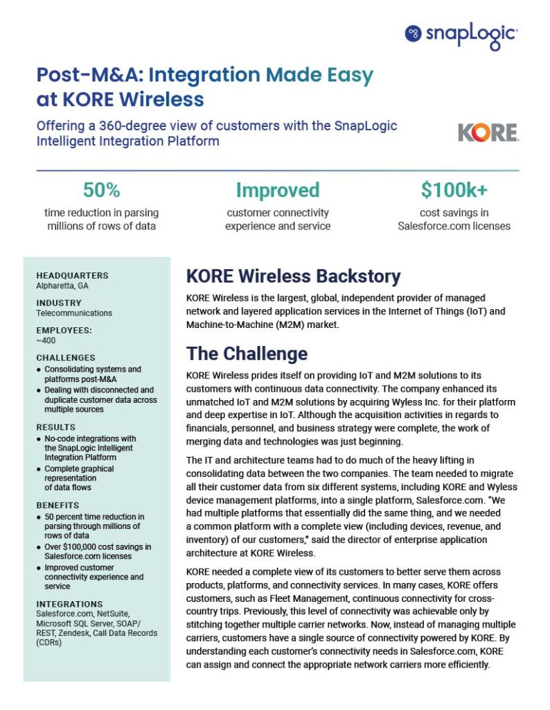 Post-M&A: Integration Made Easy at KORE Wireless preview