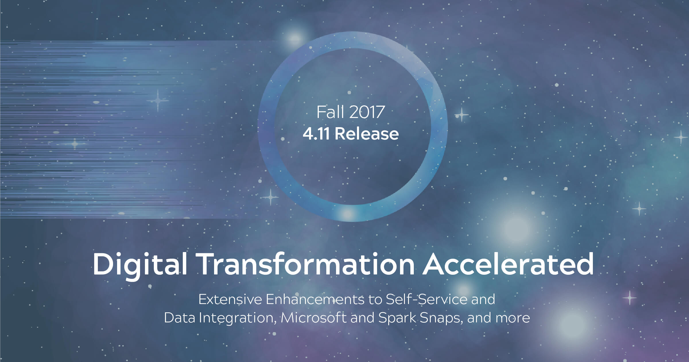 Fall Release 2017 Accelerating Digital Transformation Snaplogic Fall Release 2017 Accelerating Digital Transformation Snaplogic