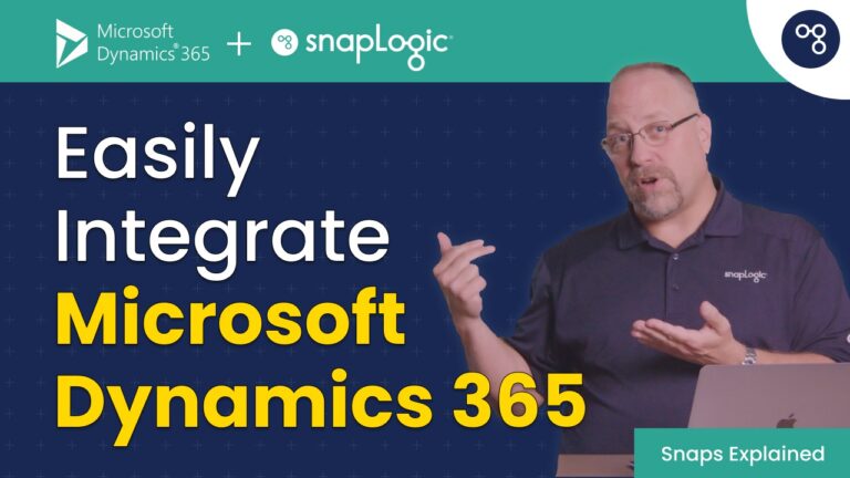 Microsoft Dynamics 365 for Sales Snap Pack Integration | SnapLogic