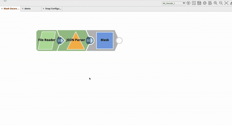 Figure 1 : Le nouvel encliquetage des masques