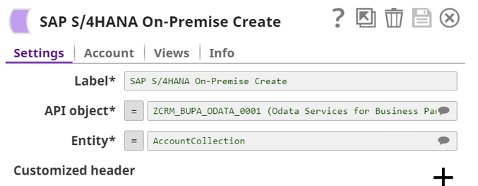 Browse through the Entities of selected API Object