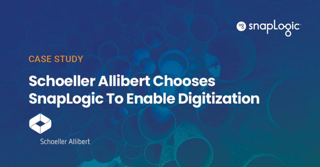 Schoeller Allibert Chooses SnapLogic To Enable Digitization preview