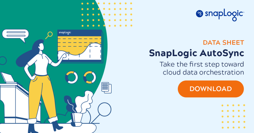 SnapLogic AutoSync data sheet
