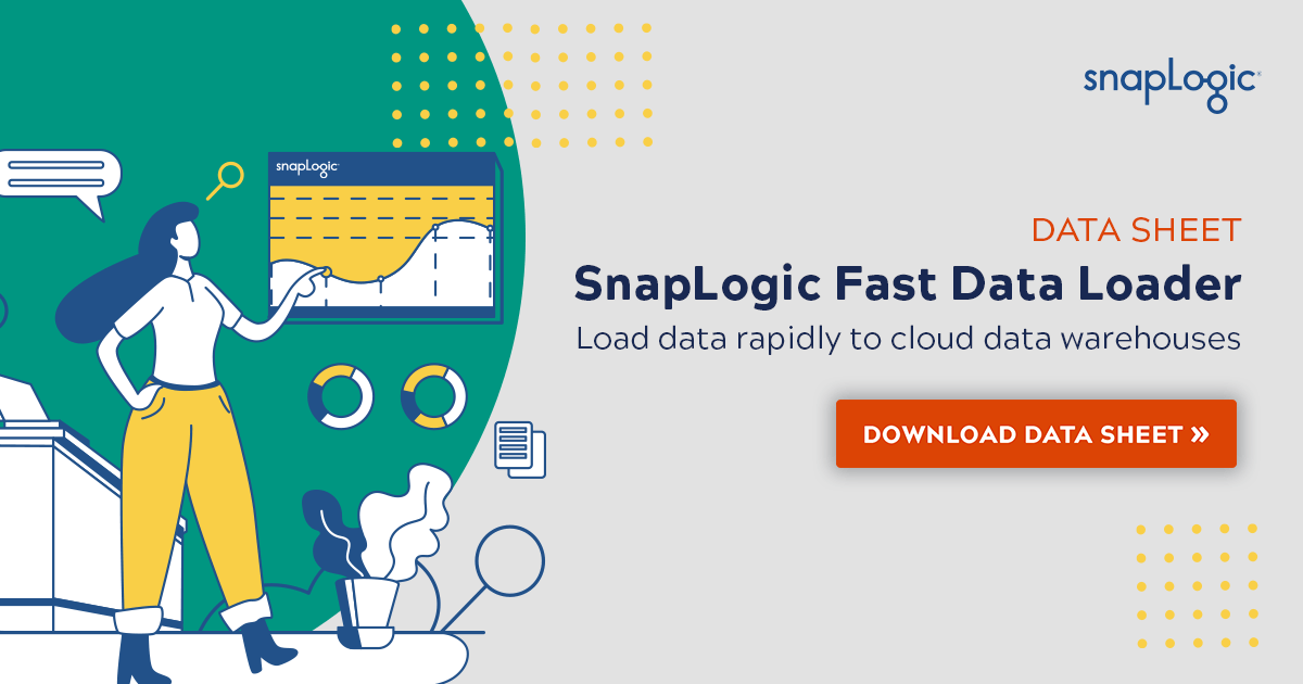 Screenshot van SnapLogic Fast Data Loader software.