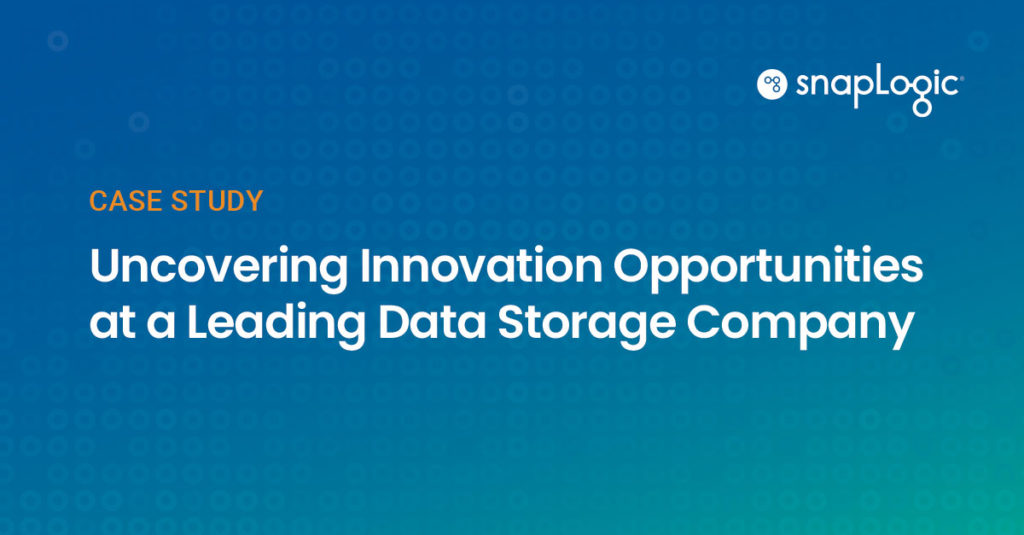 Uncovering Innovation Opportunities at a Leading Data Storage Company
