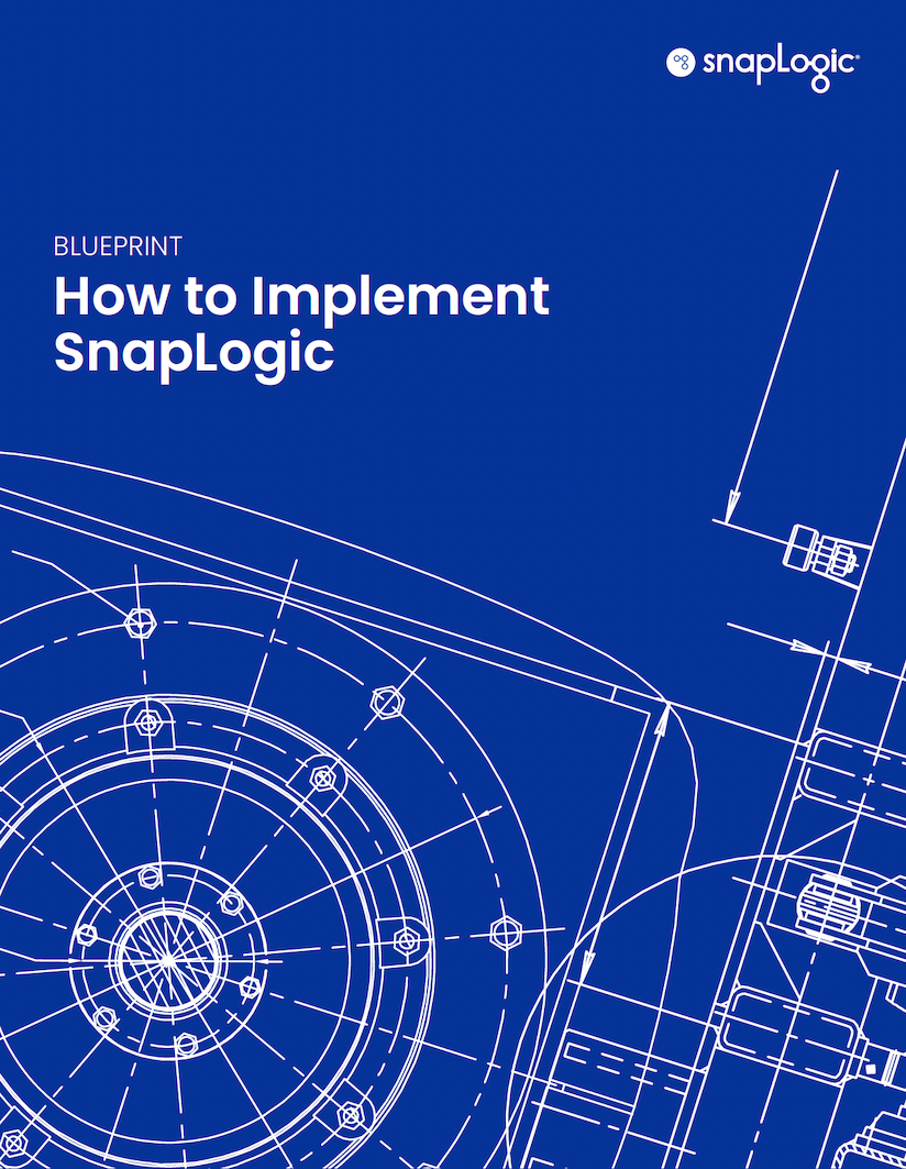 How to Implement SnapLogic Blueprint cover
