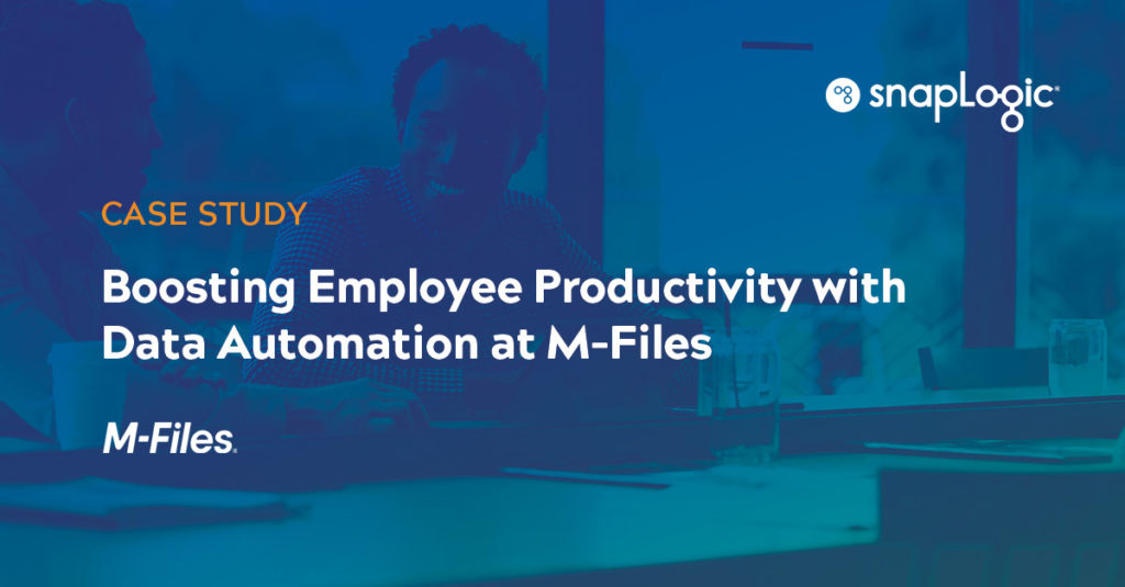 Aumentare la produttività dei dipendenti con l'automazione dei dati in M-Files Immagine del caso di studio