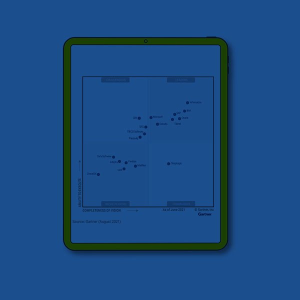 SnapLogic the Sole Visionary in Gartner's® 2021 Data Integration Tools