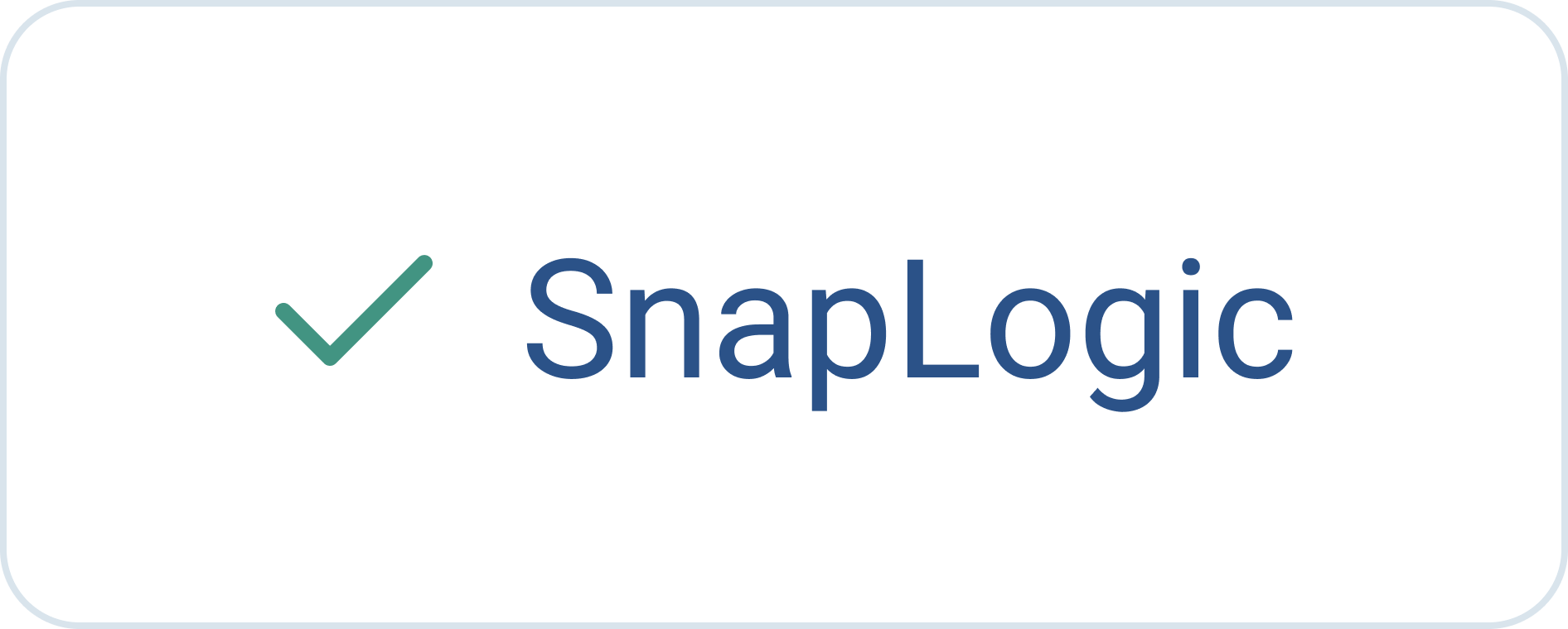 Media Kit SnapLogic