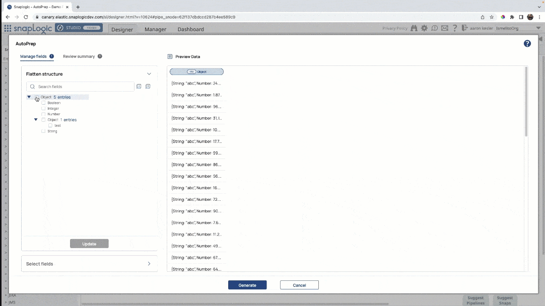 Automated Data Preparation with AutoPrep