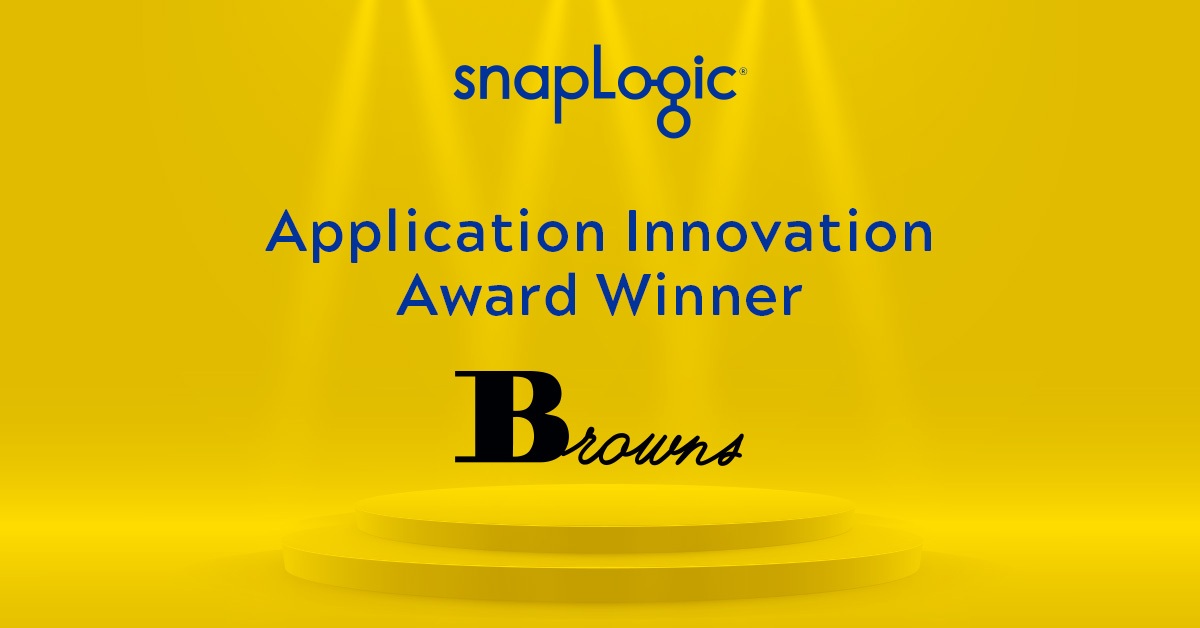 Application Innovation Award Winner: Browns Shoes