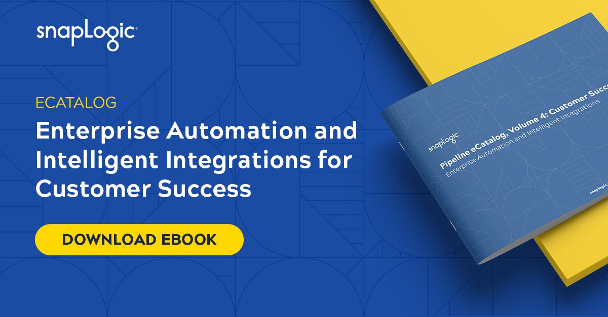 Pipeline eCatalog for Customer Success SnapLogic