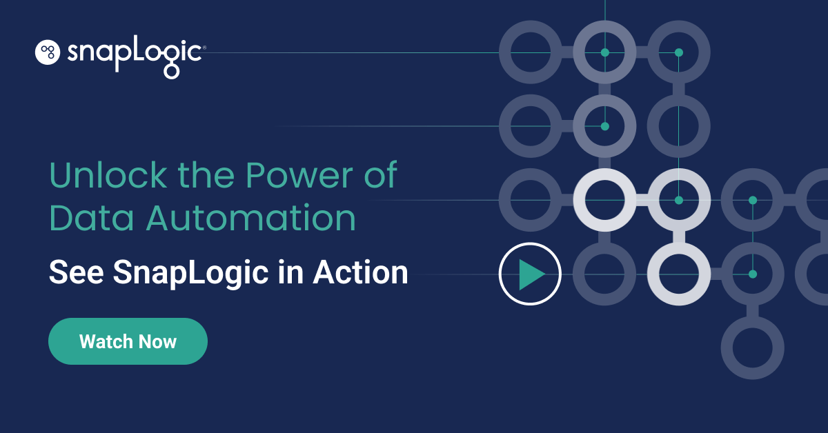 [10Minute Demo] SnapLogic in Action iPaaS SnapLogic
