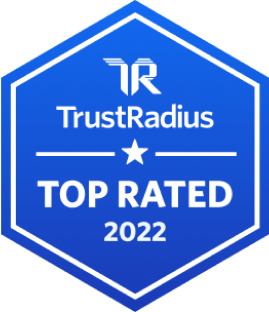 trust radius top rated 2022 award