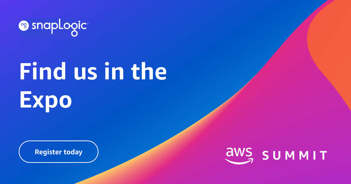 Find SnapLogic at the AWS Summit in London