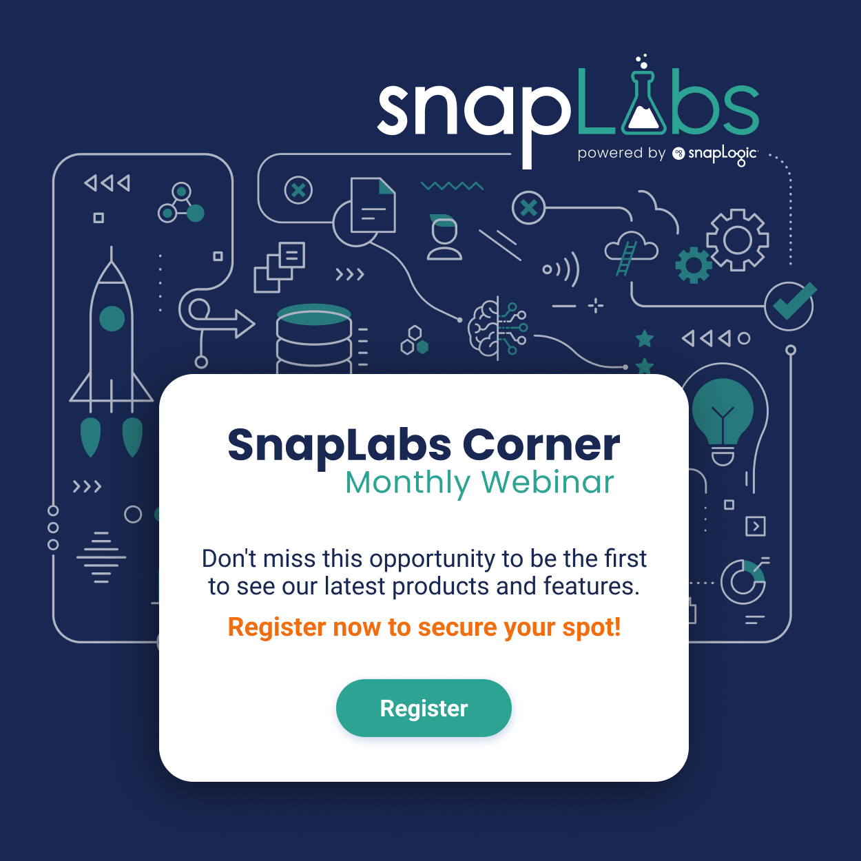 SnapLabs Corner monthly webinar
