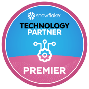 Snowflake Technology Premier Partner-Plakette