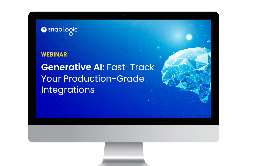 Generative AI: Fast-Track Your Production Grade Integrations webinar 