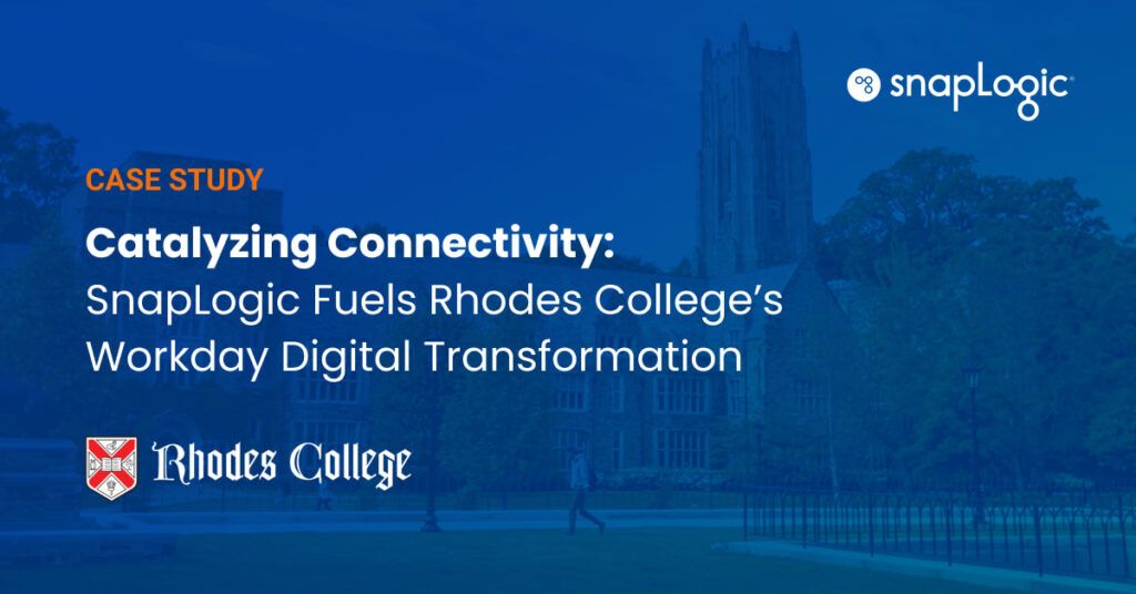 Catalyzing Connectivity: SnapLogic Fuels Rhodes College’s Workday Digital Transformation case study feature