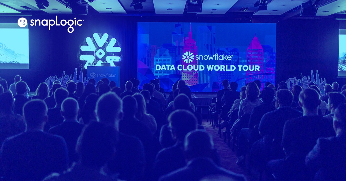 Il viaggio di SnapLogic con il tour mondiale dei dati di Snowflake Cloud