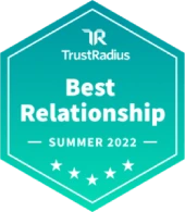 TrustRadius Best Relationship Summer 2022