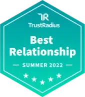 TrustRadius Best Relationship Summer 2022