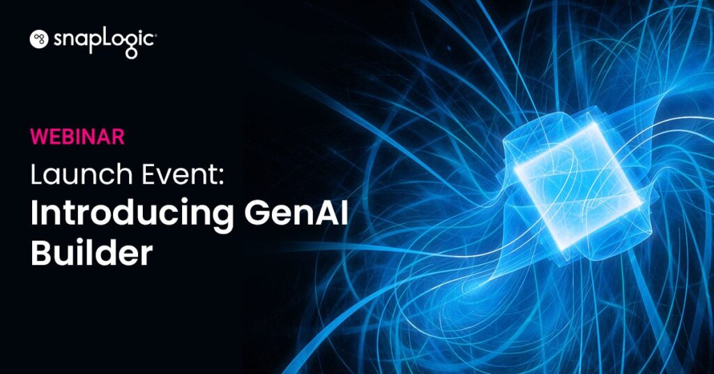 webinar événement de lancement de genai builder