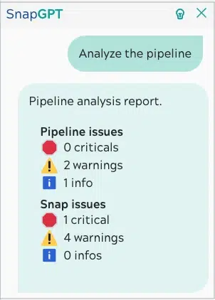 SnapGPT ora aiuta ad analizzare le pipeline e fornisce suggerimenti per migliorarle