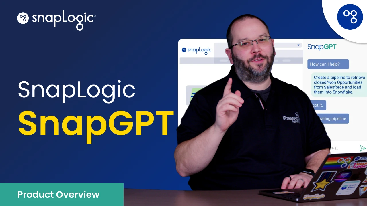 SnapLogic SnapGPT Produktübersicht Video