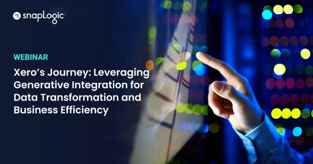 Die Xero-Reise: Nutzung der generativen Integration für Datentransformation und Unternehmenseffizienz Webinar