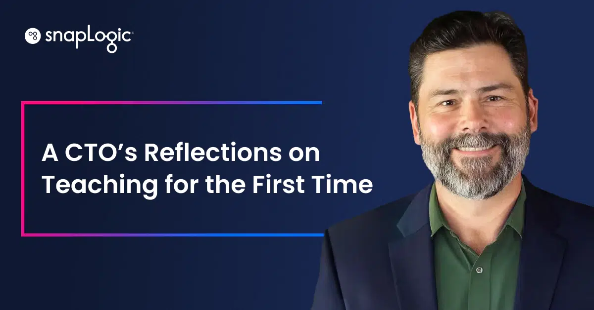 A CTO’s Reflections on Teaching for the First Time