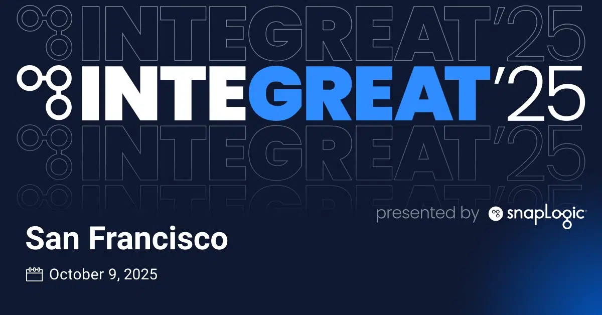 SnapLogic Integreat 2025 San Francisco