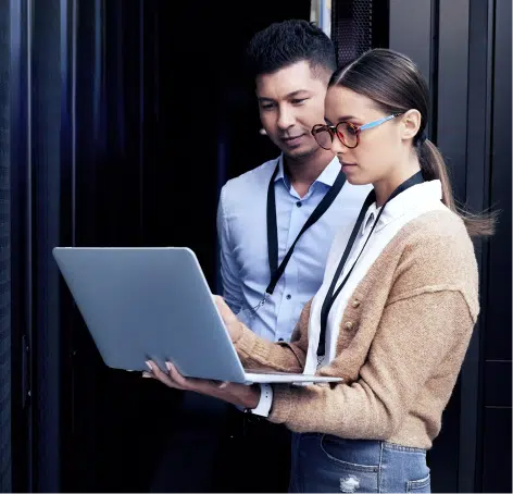 IT teammates working on enterprise integration