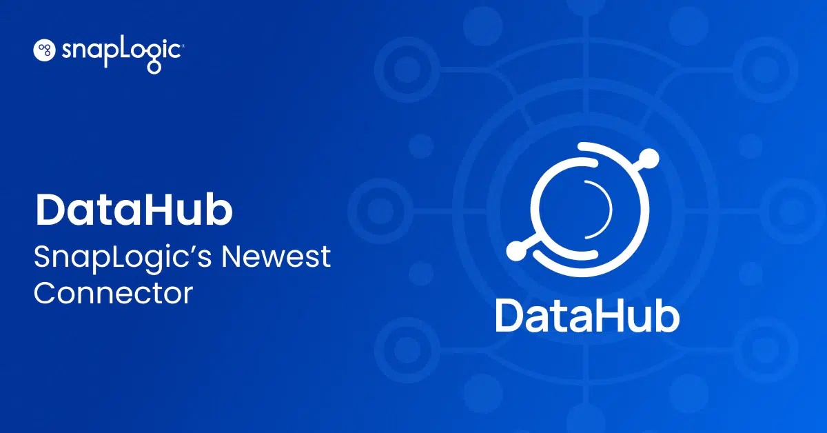 DataHub is SnapLogic's newest connector