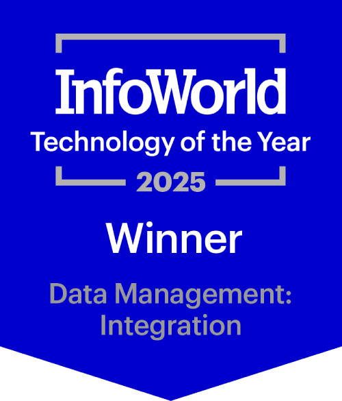 Vincitore del premio InfoWorld Technology of the Year 2025 Gestione dei dati: integrazione