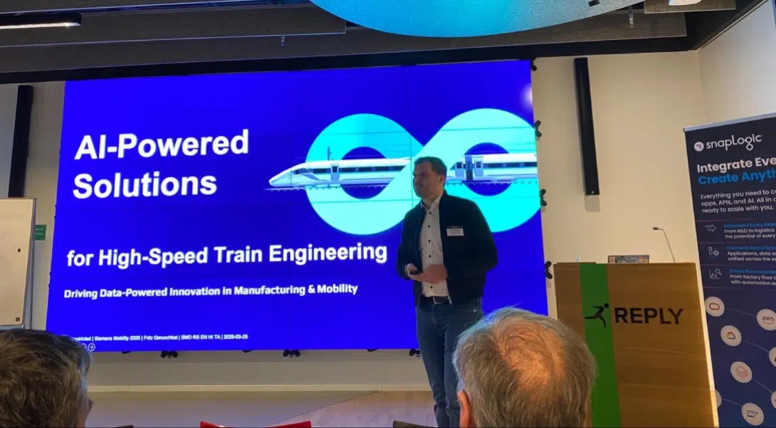 SnapLogic Day München – Präsentation von Siemens AI Train Engineering