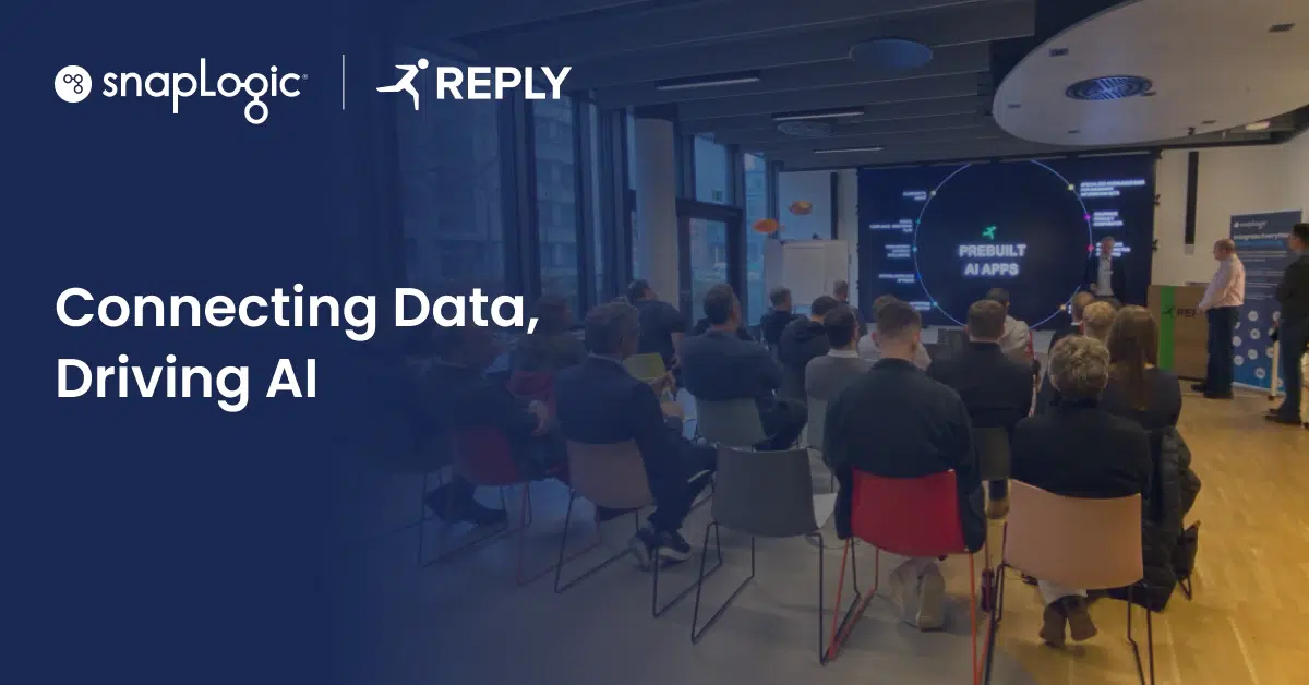 Connecting Data, Driving AI - SnapLogic and Reply