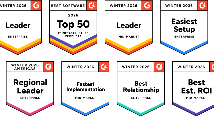 Winter 2026 G2 award badges for SnapLogic