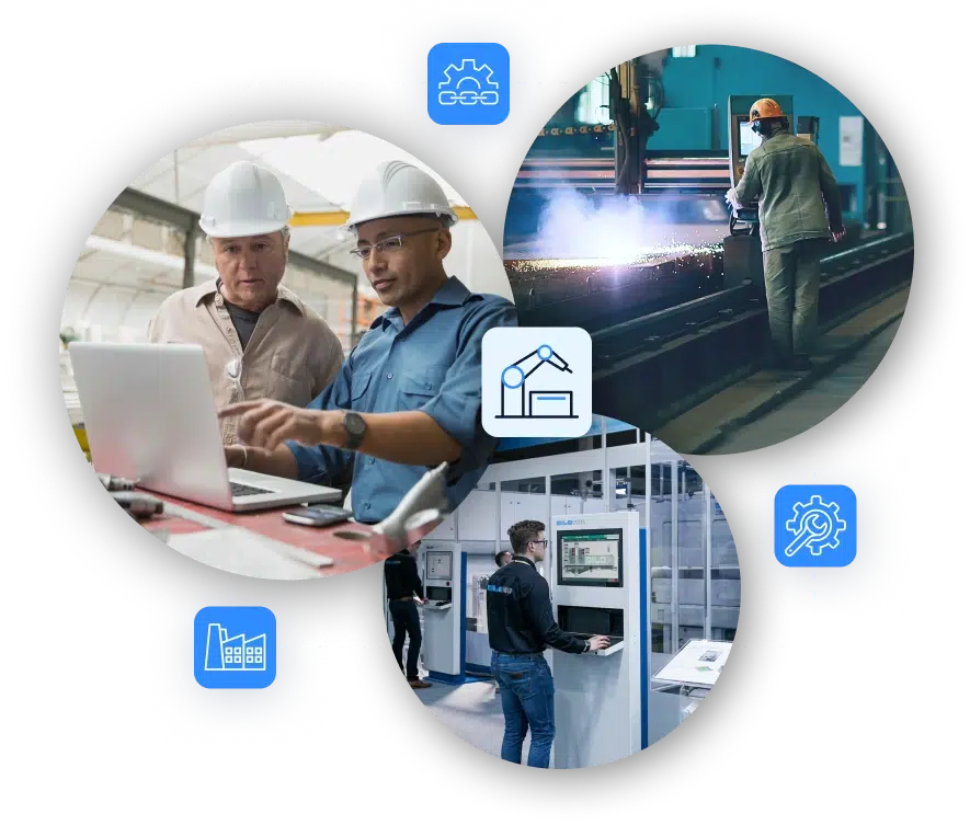 Hersteller, die an Integrationsprojekten arbeiten