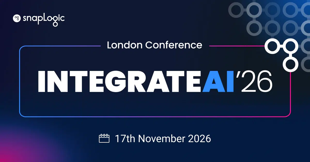 Rejoignez-nous à Integrate-AI London 2026 le 17 novembre