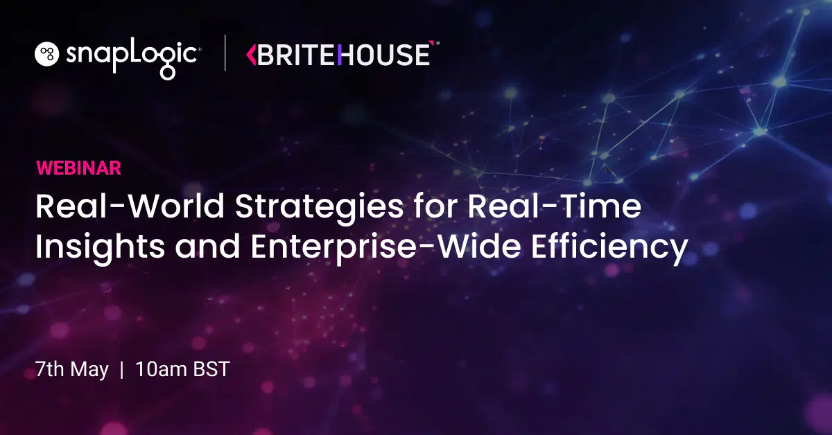 webinar « Stratégies concrètes pour des informations en temps réel et une efficacité à l'échelle de l'entreprise », webinar 7 mai 2026